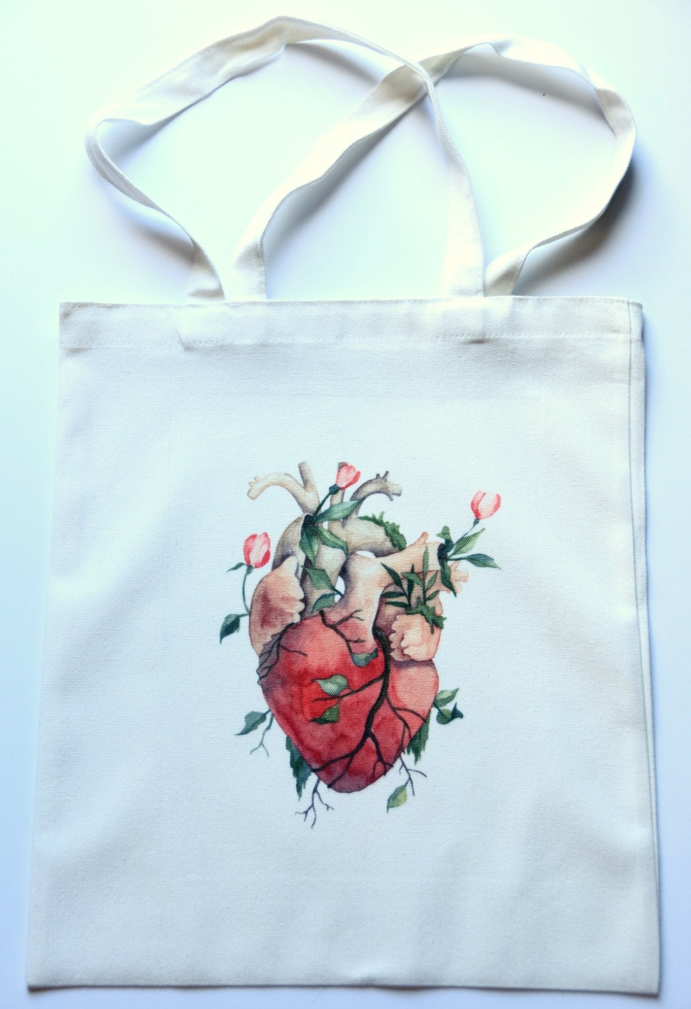 Tattoo It on My Beating Heart tote bag - Bard and Bloom