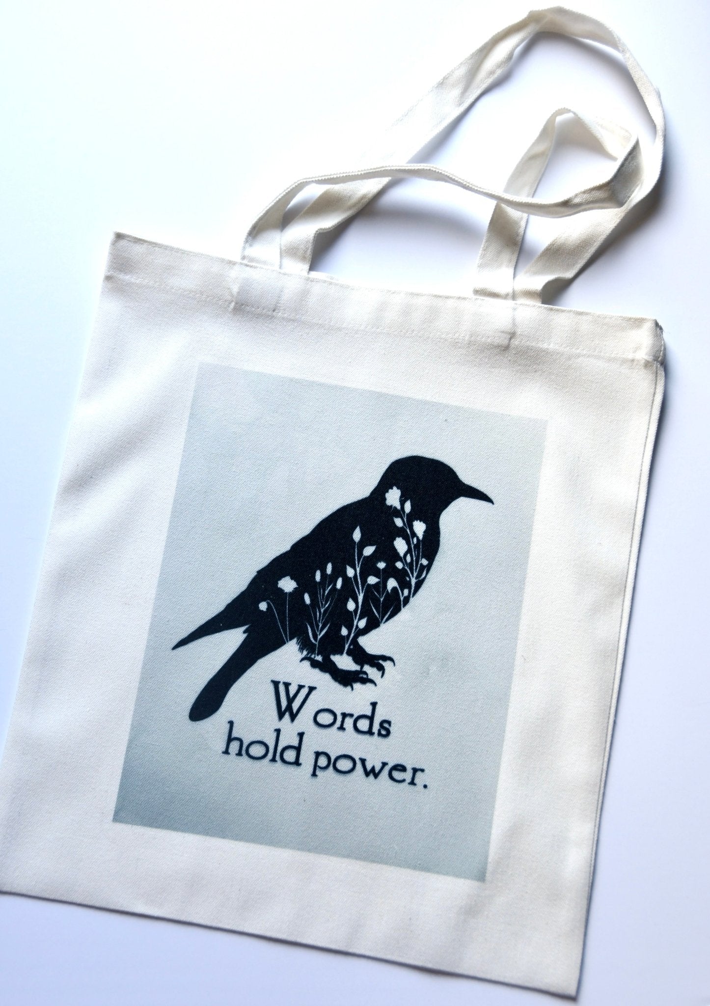 Words Hold Power tote bag - Bard and Bloom